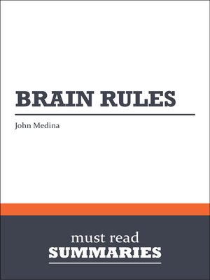 cover image of Brain Rules - John Medina